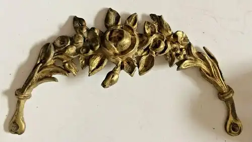 Konvolut von 8 antiken Metallteilen aus Messing Bronze Kupfer für Bastler
