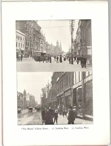 Souvenir Booklet GREATER MELBOURNE ILLUSTRATED – A PHOTOGRAPHIC SOUVENIR