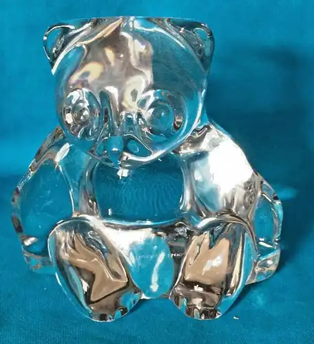 Panda aus Glas von Villeroy & Boch, 7,5 cm hoch