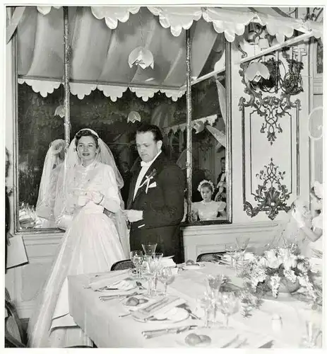 31 Photos der Hochzeit von Irene Henne, der Tochter des Rennfahrers Ernst Henne