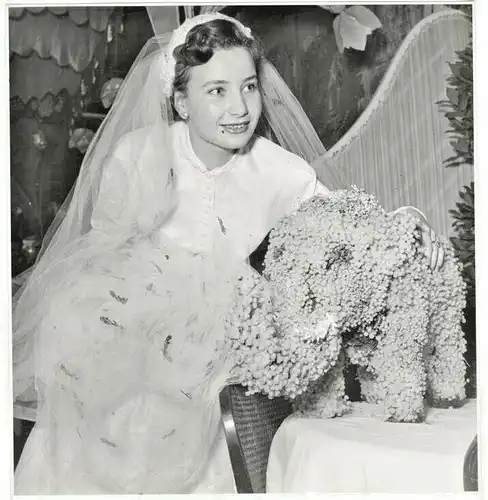 31 Photos der Hochzeit von Irene Henne, der Tochter des Rennfahrers Ernst Henne