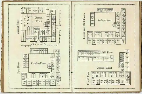 GRAND HOTEL CONTINENTAL MUNICH – kleine Broschüre ca. 1915