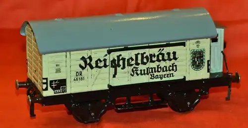 Fleischmann, Reichelbräu, Kulmbach,Bierwagen, Güterwagen DR 46181,nach 1945