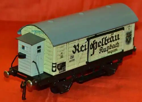 Fleischmann, Reichelbräu, Kulmbach,Bierwagen, Güterwagen DR 46181,nach 1945