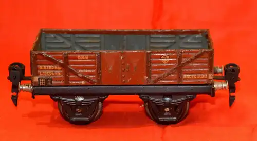 Märklin Spur 0 Güterwagen, Hochbordwagen,ca.1930