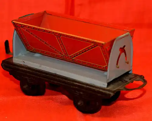 Kippwagen,rot,Spur 0, Made in US-Zone,ca. 1947