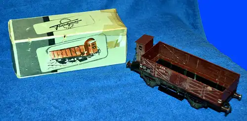 Güterwaggon offen,Fleischmann GFN 45575,Spur 0, mit Karton