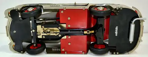 Märklin, vernickelter Rennwagen,300SL 1952 ,Uhrwerk,ohne Schlüssel,1993,