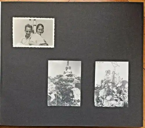 Photoalbum mit 227 vorwiegend Familienphotos aus den Jahren 1926 bis 1944