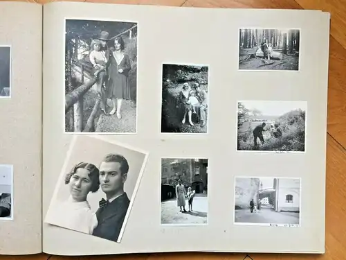 Photoalbum mit 227 vorwiegend Familienphotos aus den Jahren 1926 bis 1944