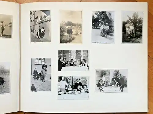 Photoalbum mit 227 vorwiegend Familienphotos aus den Jahren 1926 bis 1944