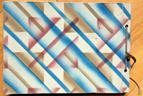 Art-Deco Photoalbum aus den 1920/1930er Jahren mit 141 Photos