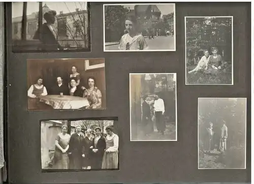 Art-Deco Photoalbum aus den 1920/1930er Jahren mit 141 Photos