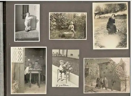 Art-Deco Photoalbum aus den 1920/1930er Jahren mit 141 Photos