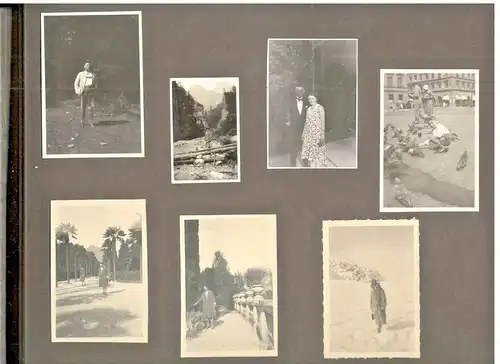 Art-Deco Photoalbum aus den 1920/1930er Jahren mit 141 Photos