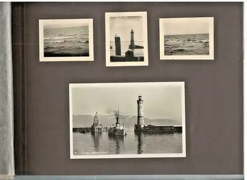 Photoalbum aus den 1930/1940er Jahren Bodensee, Zeppelin