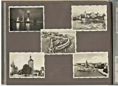 Photoalbum aus den 1930/1940er Jahren Bodensee, Zeppelin