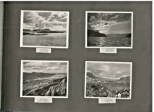 Photoalbum aus den 1930/1940er Jahren, Norwegen, Straßburg, Familienphotos