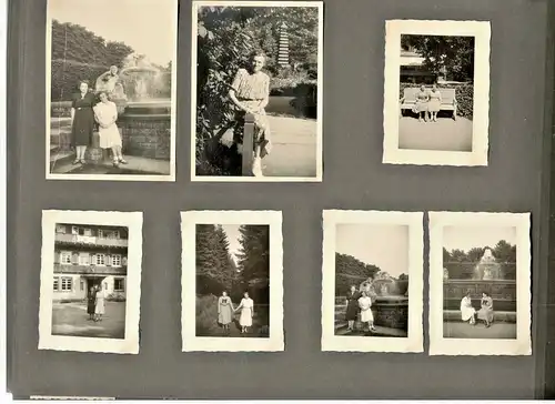 Photoalbum aus den 1930/1940er Jahren, Norwegen, Straßburg, Familienphotos