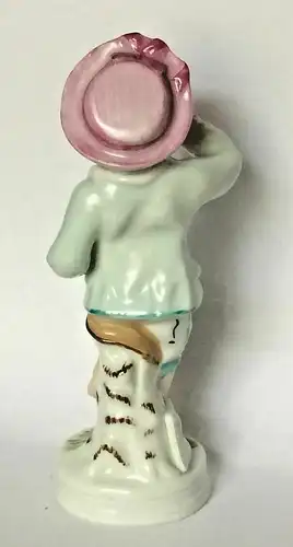 Knabe mit Weintrauben - Porzellanfigur im Rokoko-Stil von ROYAL München