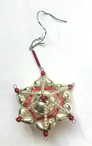 Christbaumschmuck / Weihnachtsschmuck aus Glas ca. 1900 aus Lauscha