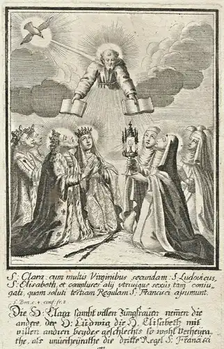 Kupferstich mit Motiv aus der Bibel, Ende 17., Anfang 18. Jahrhundert