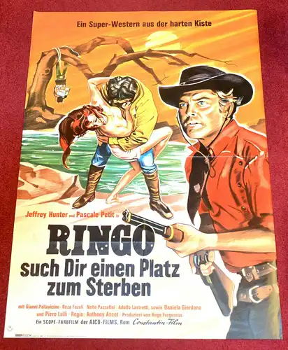 Filmplakat,Ringo - Such Dir einen Platz zum Sterben (1968)