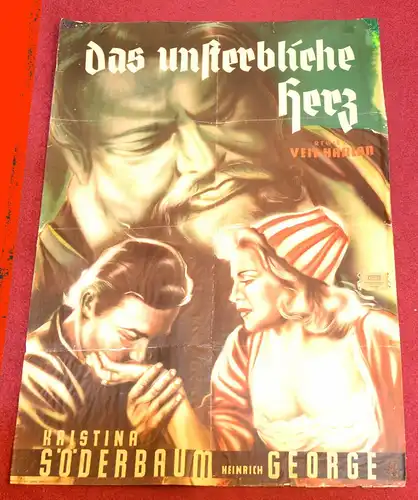 Filmplakat, Das unsterbliche Herz,Deutschland 1939, Veit Harlan,Söderbaum,George