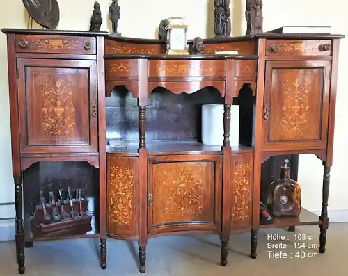 Möbel,Antiquität,Sideboard,Großbritannien,Mahagoni,2. Hälfte 19. Jhdt