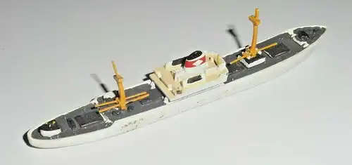 Schiffsmodell „BREMERHAVEN“ aus Metall