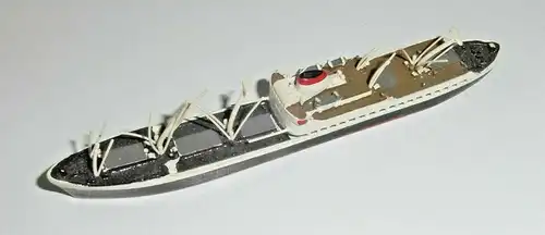 Schiffsmodell Linienfrachtschiff „MS SANTA TERESA“ aus Metall