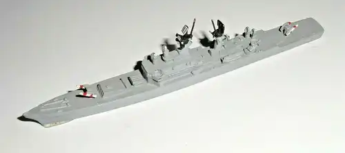 Schiffsmodell Schlachtenkreuzer „WORDEN“ aus Metall