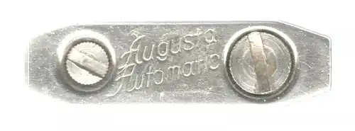 Benzinfeuerzeug Marke „Augusta Automatic“,Werbung Stiefenhofer, wohl 50er Jahre