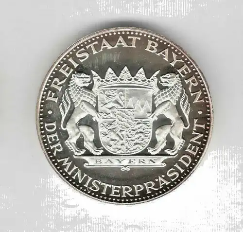 Ehrenmedaille PATRONA BAVARIAE der Bayerischen Staatsregierung in Silber