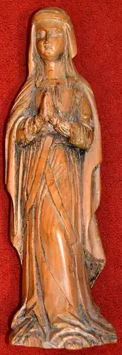 Madonna,ev. Hl. Anna,um 1800,bäuerlich,Weichholz