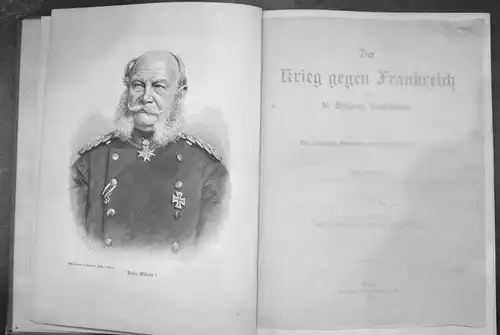 Buch,Der Krieg gegen Frankreich1870/71,ersch.1895, Asher& Co.