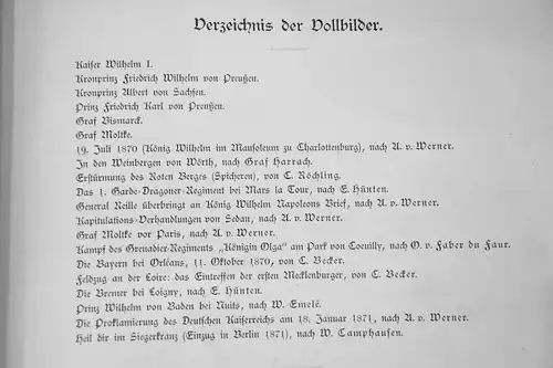 Buch,Der Krieg gegen Frankreich1870/71,ersch.1895, Asher& Co.