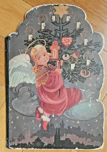 Uraltes Weihnachtsbuch vom A. Jaser G. m. b. H. Kunstverlag Nürnberg,ca.1900