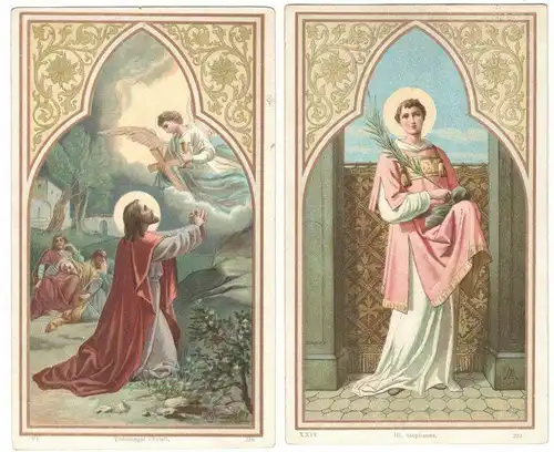 Verkaufspräsentation,polychromer Karton f.Karten m. 11 dpseitigen Karten,1900