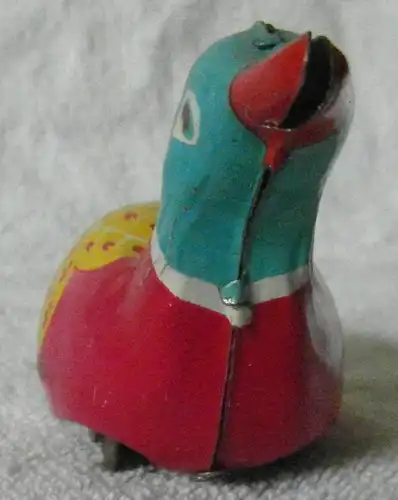 Blechspielzeug Ente mit Federantrieb