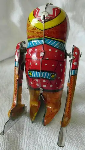 Blechspielzeug Turnender Affe Bhala Manus im Originalkarton