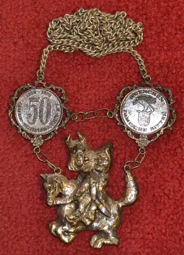 Faschingsorden,Damische Ritter,München,1978,Metall (aus Sammlungsauflösung)