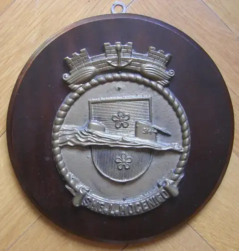 U-Boot SMG LAZZARO MOCENIGO Nr. S 514 - großes Messingrelief