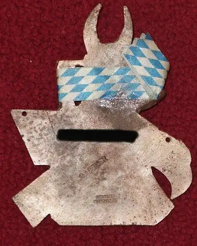 Faschingsorden,Damische Ritter,München,1981,Metall (aus Sammlungsauflösung)