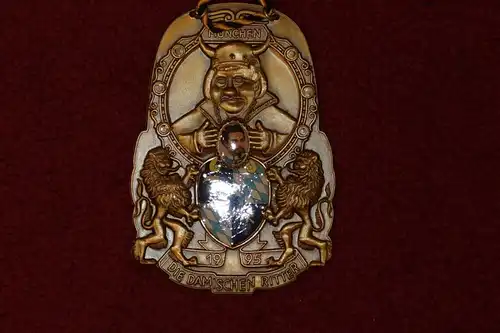 Faschingsorden,Damische Ritter,München,1995,Metall (aus Sammlungsauflösung)