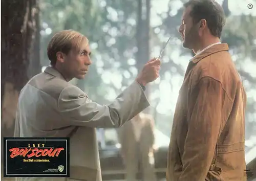 16 Kino-Aushangphotos "LAST BOY SCOUT" sehr gut erhalten