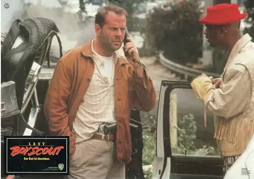 16 Kino-Aushangphotos "LAST BOY SCOUT" sehr gut erhalten