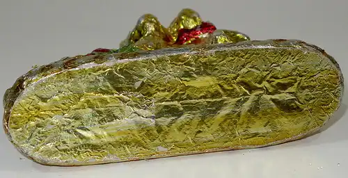 Osterhasen,Material unbekannt,kein Kunststoff!! mit Folie überzogen,1960/70
