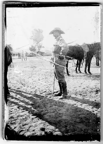 Fotografie,Deutsche Kolonie,Süd-West-Afrika,Kolonialtruppen1904/6,Originalfoto