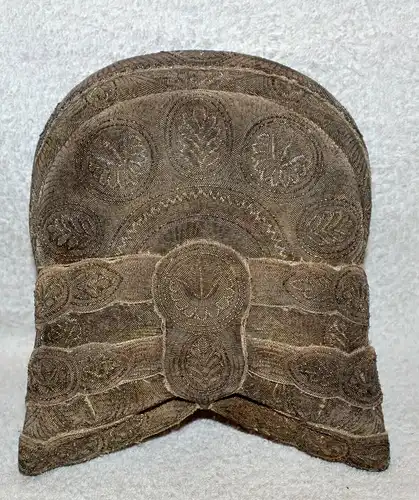 Riegelhaube,Silberstickerei,Niederbayern,19. Jhdt